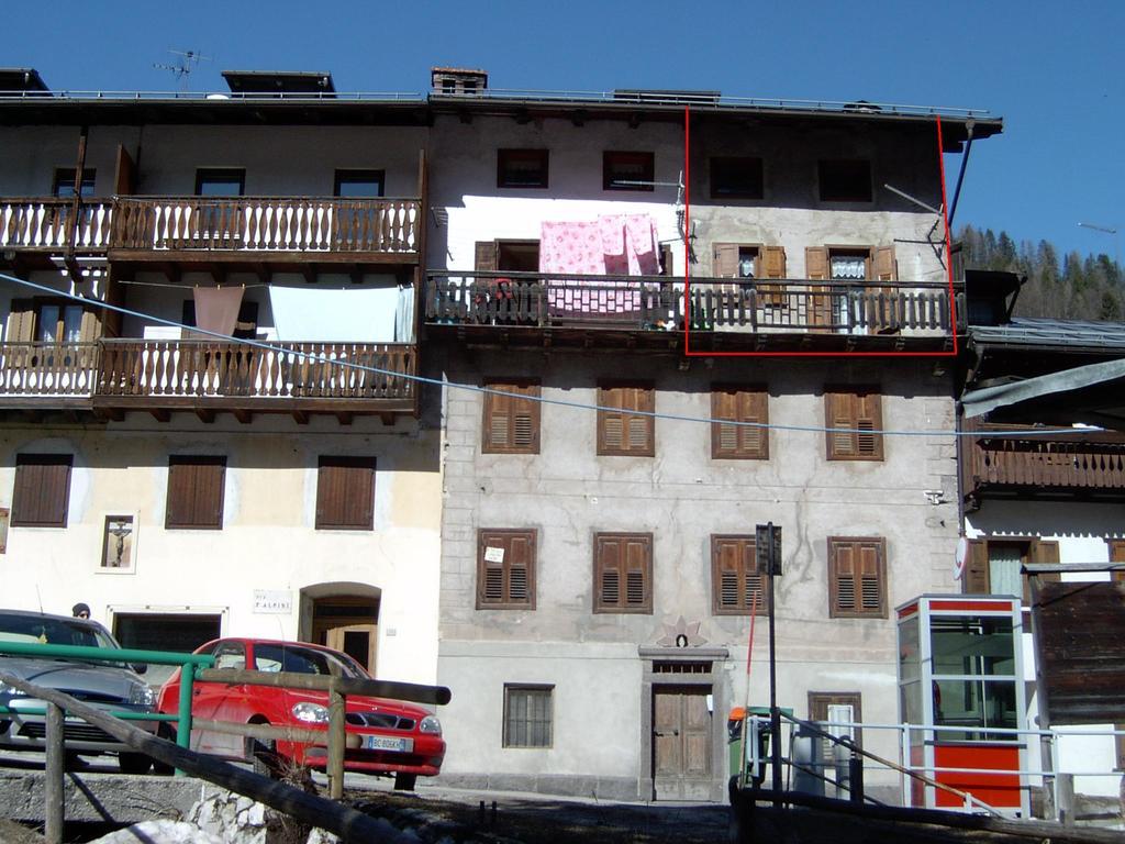 פלקאדה Col De Rif Piccolo Appartamento Storico Dolomiti מראה חיצוני תמונה